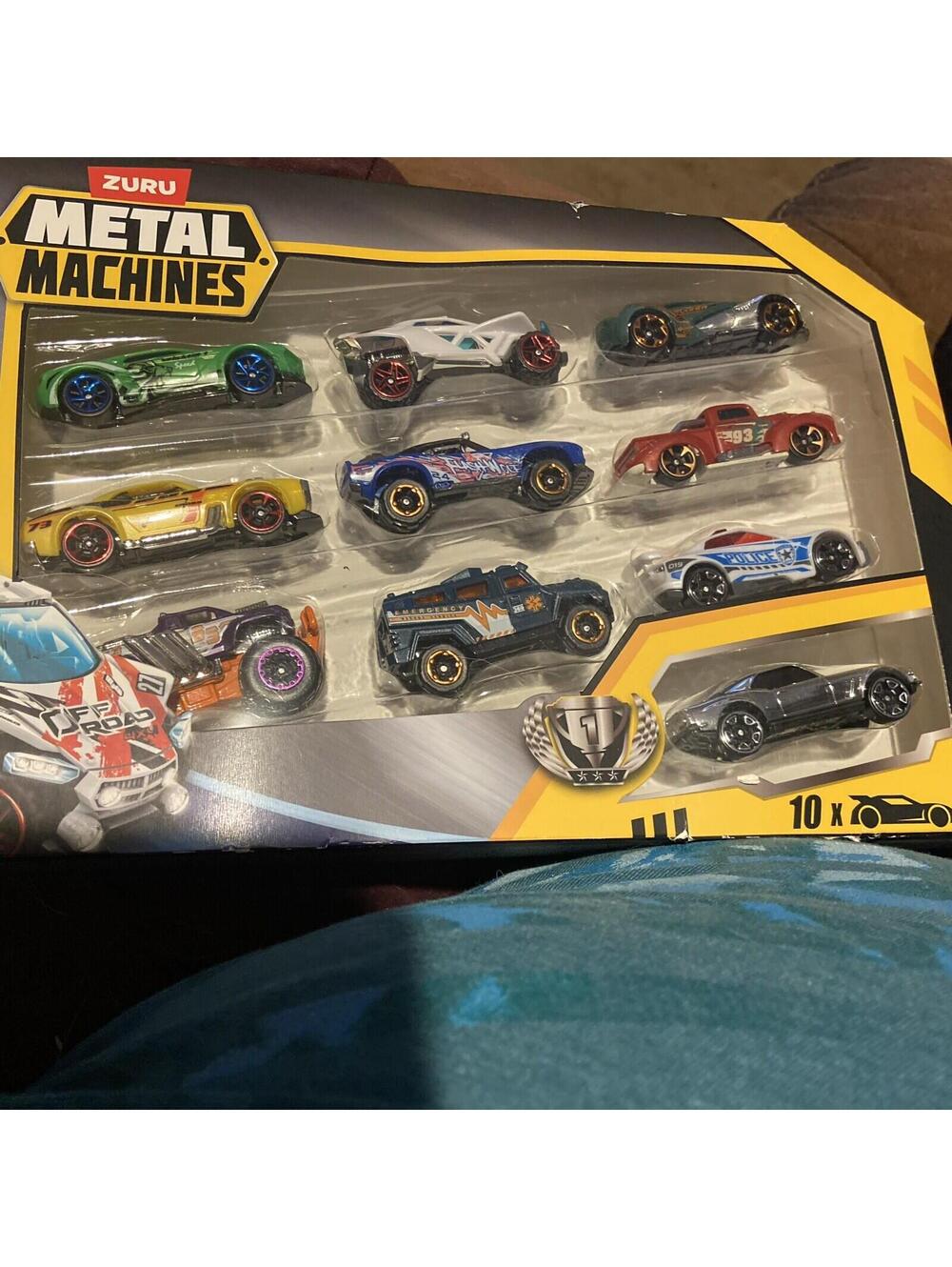 Zuru Metal Machines  X 10 Matchbox Cars
